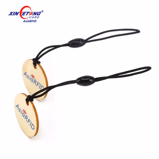 Portachiavi in ​​legno RFID NXP Classic EV 1K da 13,56 MHz