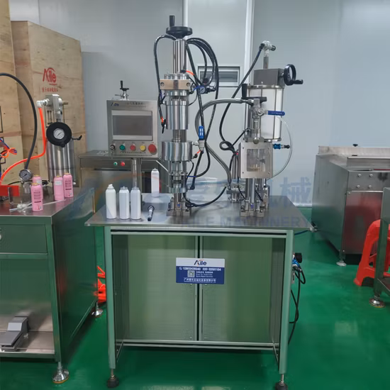 Dispositivo di riempimento aerosol bag-on-valve per spray nasale